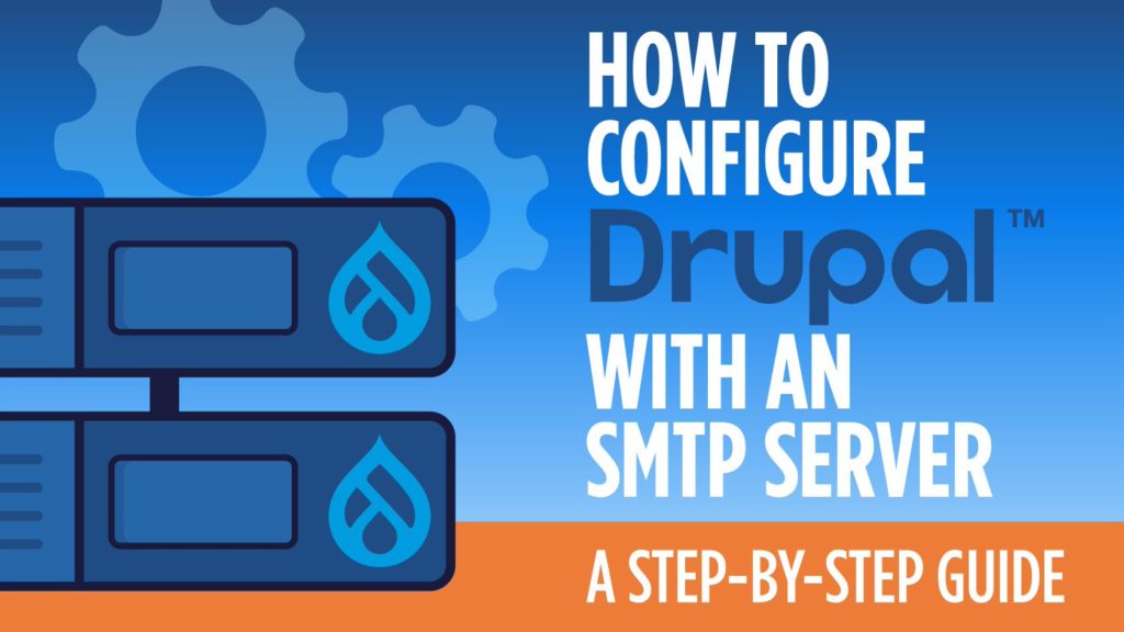 configure smtp with drupal