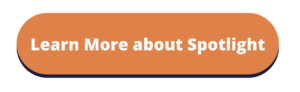 Orange button with white text saying learn more about spotlight.